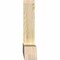 Ekena Millwork Portland Rough Sawn Timber Gable Bracket, Douglas Fir, 60"W x 20"H x 4"D x 4"F, 8/12 Pitch GBW060X20X0404POR00RDF - alternate 2